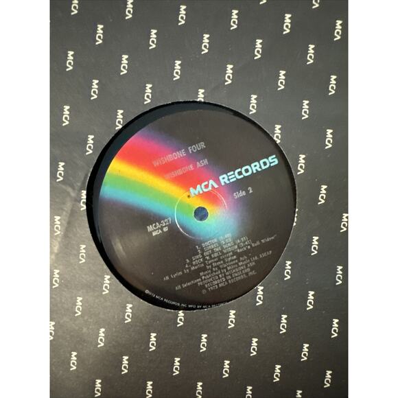 Wishbone Ash Four LP MCA‎ 1973 US 1st Pickneyville Press VG++ Vinyl #f17 - Picture 9 of 11